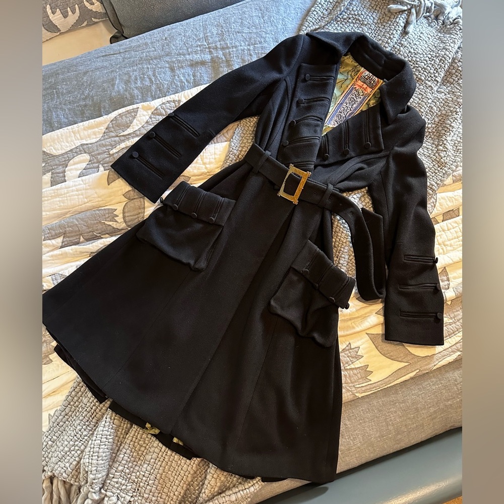 L.A.M.B Gwen Stefani Wool Gothic Victorian Pirate Coat